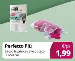 Acqua & Sapone Perfetto Più Sacco lavatrice salvabucato offerta
