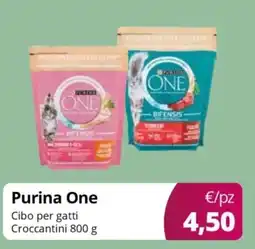 Acqua & Sapone Purina One Cibo per gatti Croccantini offerta