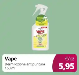 Acqua & Sapone Vape Derm lozione antipuntura offerta