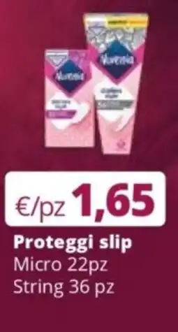 Acqua & Sapone Proteggi slip Micro 22pz String 36 pz offerta