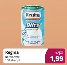 Acqua & Sapone Regina Rotolo vetri 100 strappi offerta