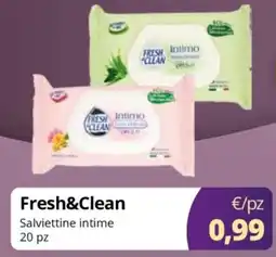 Acqua & Sapone Fresh&Clean Salviettine intime offerta