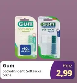 Acqua & Sapone Gum Scovolini denti Soft Picks offerta