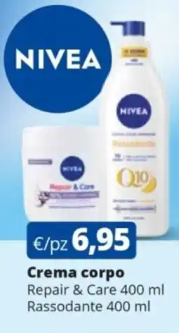Acqua & Sapone NIVEA Crema corpo Repair & Care Rassodante offerta
