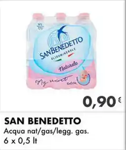 Iper Tosano SAN BENEDETTO Acqua nat/gas/legg. gas. offerta
