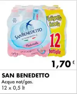 Iper Tosano SAN BENEDETTO Acqua nat/gas. offerta