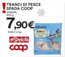 Coop TRANCI DI PESCE SPADA COOP offerta