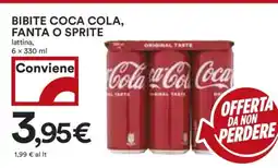 Coop BIBITE COCA COLA, FANTA O SPRITE offerta