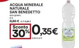Coop ACQUA MINERALE NATURALE SAN BENEDETTO offerta
