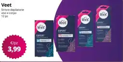 Acqua & Sapone Veet Strisce depilatorie viso e corpo offerta
