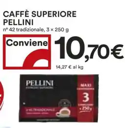 Coop CAFFÈ SUPERIORE PELLINI offerta