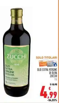 Conad Olio Extra Vergine di Oliva Zucchi offerta