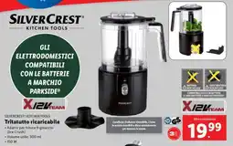 Lidl SILVERCREST KITCHEN TOOLS Tritatutto ricaricabile offerta