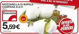 Coop MOZZARELLA DI BUFALA CAMPANA D.O.P offerta