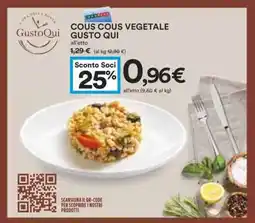 Coop COUS COUS VEGETALE GUSTO QUI offerta