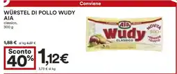 Coop WÜRSTEL DI POLLO WUDY AIA offerta