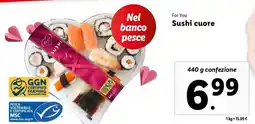 Lidl Sushi cuore offerta