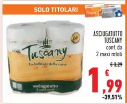 Conad Asciugatutto Tuscany offerta