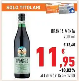 Conad BRANCA MENTA offerta