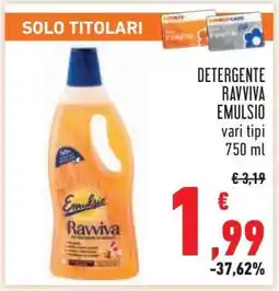 Conad DETERGENTE RAVVIVA EMULSIO offerta