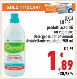 Conad LINEA CITROSIL offerta