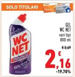 Conad GEL WC NET offerta