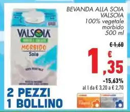 Conad Bevanda alla Soia Valsoia offerta