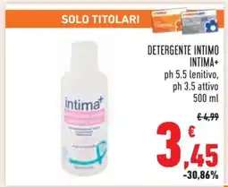 Conad Detergente Intimo Intima+ offerta