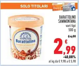 Conad BARATTOLINO SAMMONTANA offerta