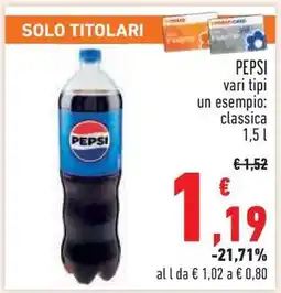Conad Pepsi offerta