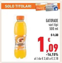 Conad Gatorade offerta