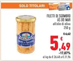 Conad FILETTI DI SGOMBRO ÀS DO MAR offerta