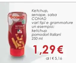 Conad CONAD Ketchup offerta