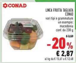 Conad LINEA FRUTTA TAGLIATA CONAD offerta