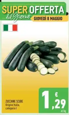 Conad ZUCCHINE SCURE offerta
