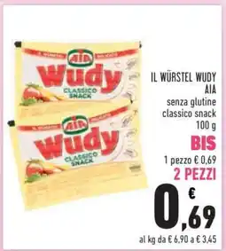 Conad IL WÜRSTEL WUDY offerta