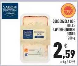 Conad GORGONZOLA DOP DOLCE SAPORI&DINTORNI CONAD offerta