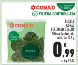 Conad Rucola Conad Percorso Qualità offerta