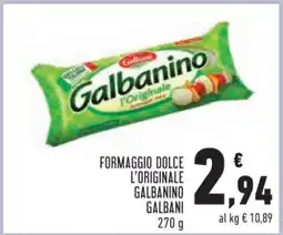 Conad Formaggio Dolce L'Originale Galbanino Galbani offerta