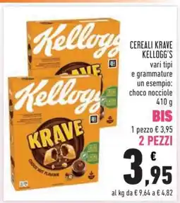 Conad Cereali Krave Kellogg's offerta