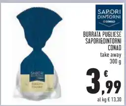 Conad Burrata Pugliese Sapori&Dintorni Conad offerta