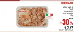 Conad Kebab di Pollo Conad offerta