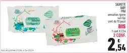 Conad SALVIETTE BABY FRIA offerta