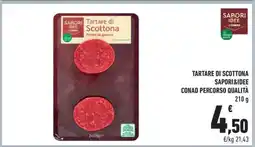 Conad Tartare di Scottona offerta