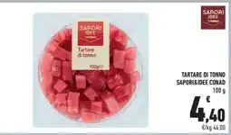 Conad TARTARE DI TONNO SAPORI&IDEE CONAD offerta