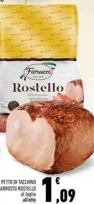 Conad PETTO DI TACCHINO ARROSTO ROSTELLO offerta