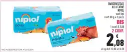 Conad OMOGENEIZZATI ALLA CARNE NIPIOL offerta