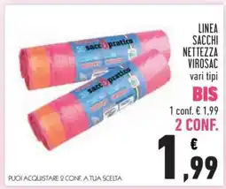 Conad LINEA SACCHI NETTEZZA VIROSAC offerta