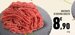Conad Macinato di bovino adulto offerta