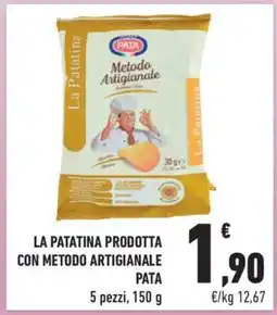 Conad LA PATATINA PRODOTTA CON METODO ARTIGIANALE PATA offerta
